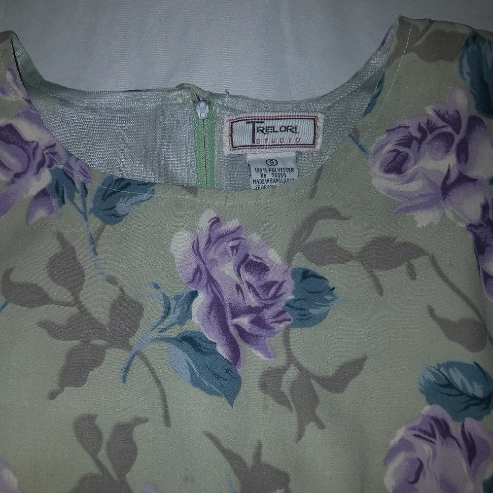 Floral sleeveless maxi dress - Picture 4 of 8